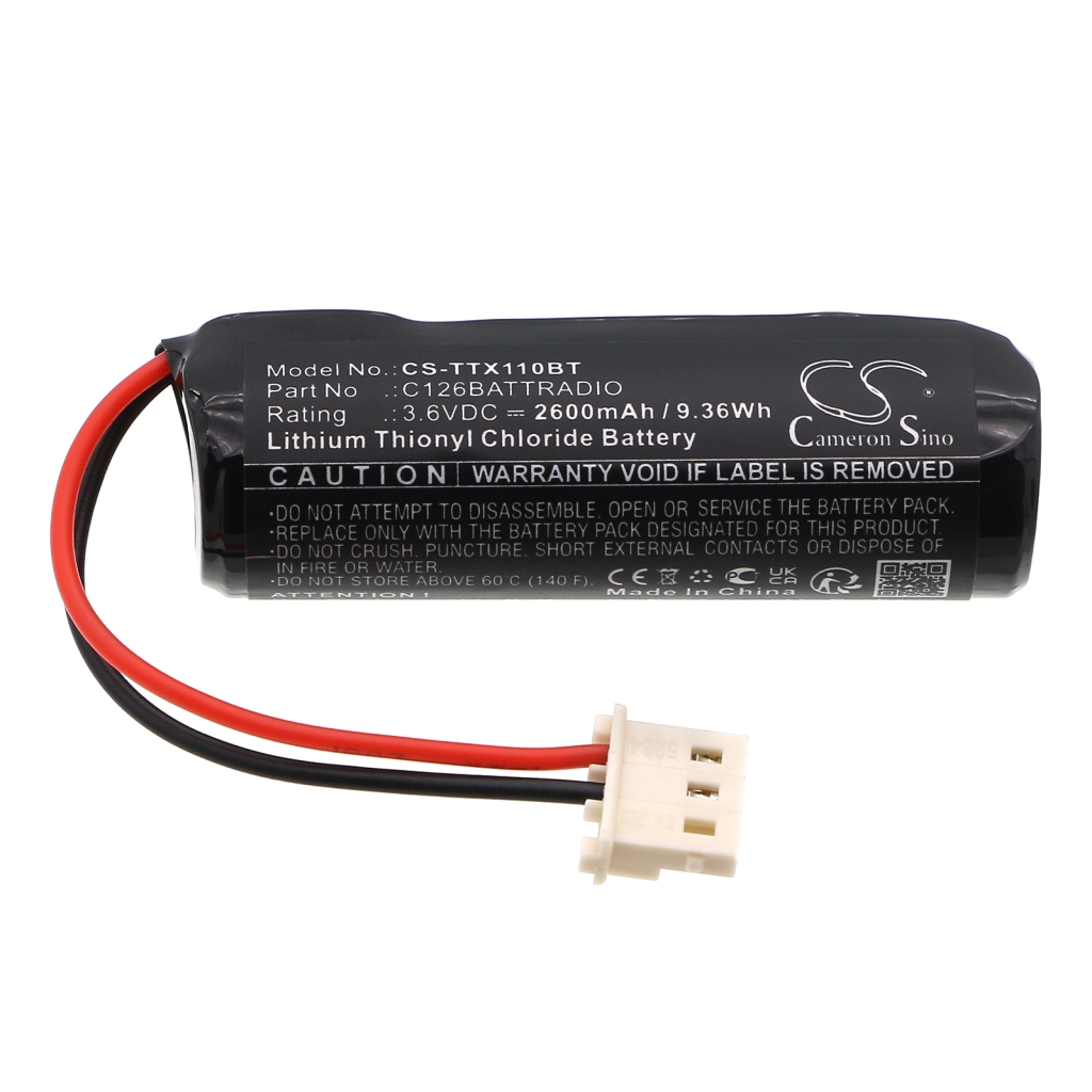 Batteries Remplace C126BATTRADIO