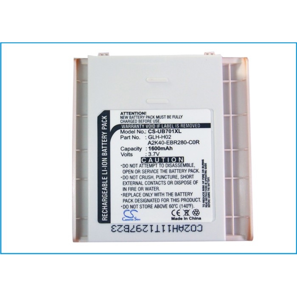 Batterie de téléphone portable Gigabyte CS-UB701XL