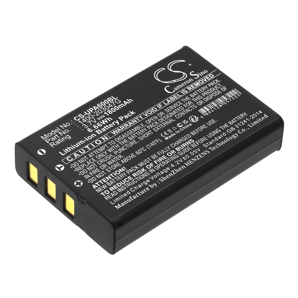 Code à barres, Scanner Batterie du scanner Unitech PA600