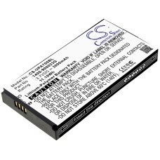 Remplacement de batterie compatible pour Unitech 1400-900023G,1400-900033G,1400-900035G,633809002175,S12GT1301A...