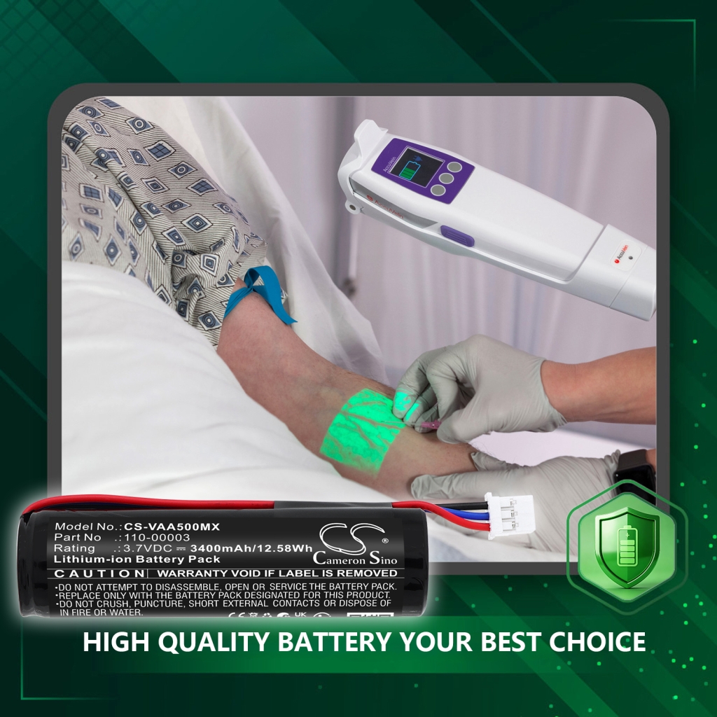 Battery compatible with Veins