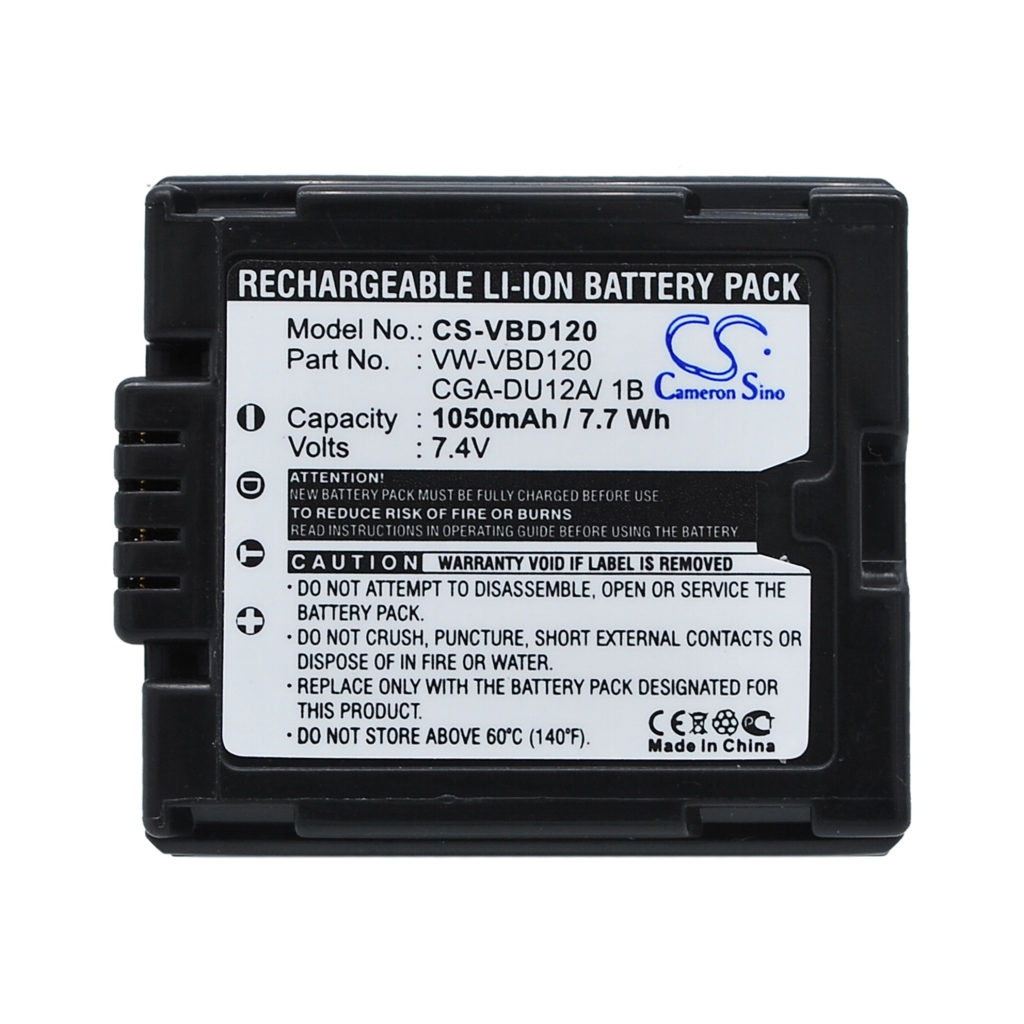 Batterie de l'appareil photo Panasonic PV-GS400