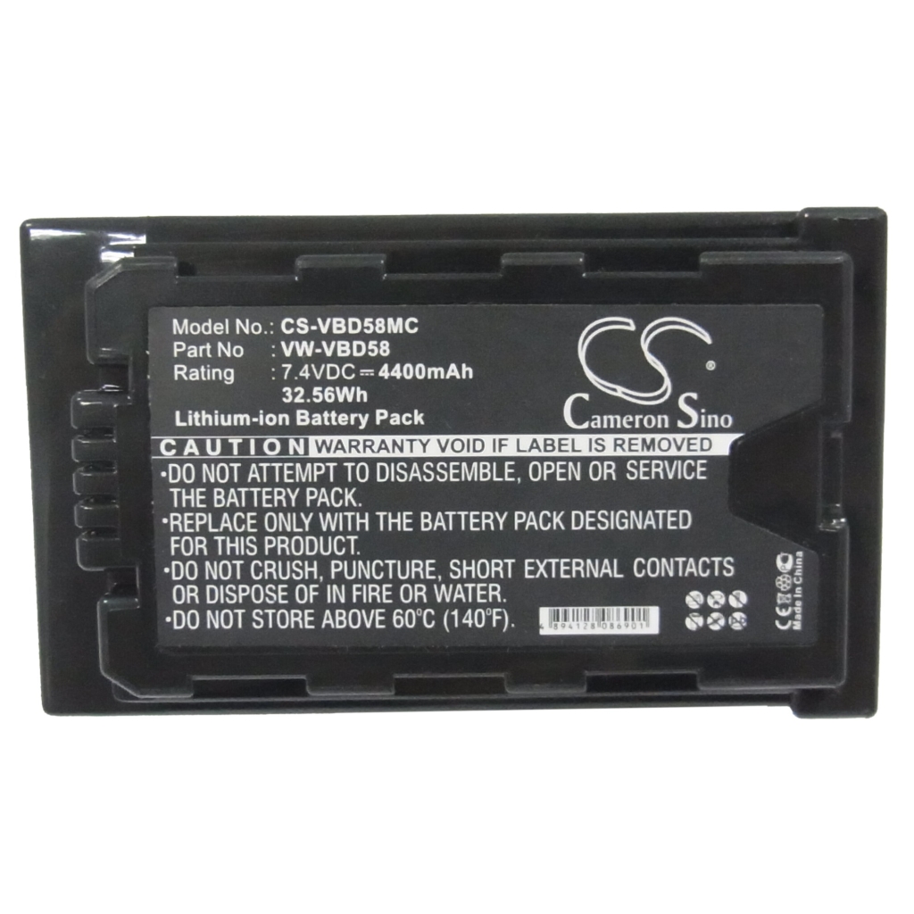 Batterie de l'appareil photo Panasonic HC-MDH2