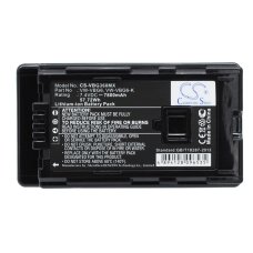 Remplacement de batterie compatible pour Panasonic VW-VBG6,VW-VBG6-K,VW-VBG6GK,VW-VBG6PPK