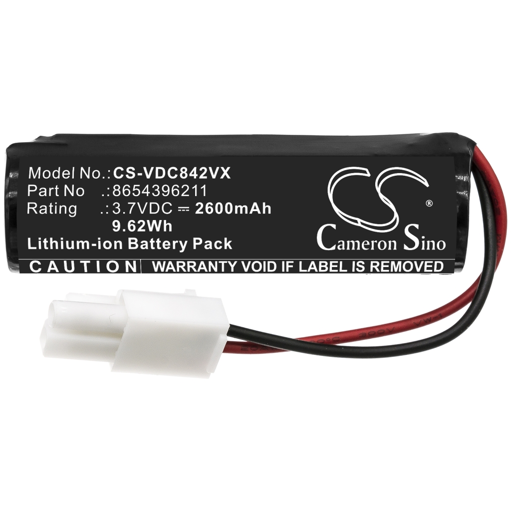 Remplacement de batterie compatible pour Vileda 8654396211