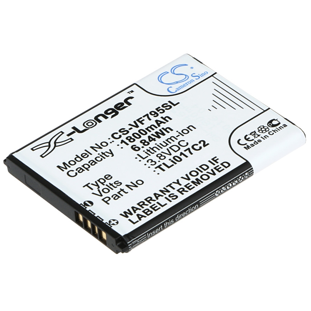 Batterie de téléphone portable Vodafone CS-VF795SL