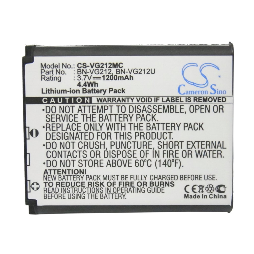 Batterie de l'appareil photo JVC GZ-VX700SEU