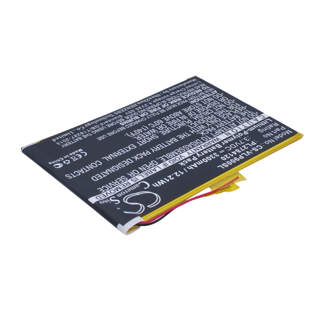 Remplacement de batterie compatible pour Visual land PL2784120