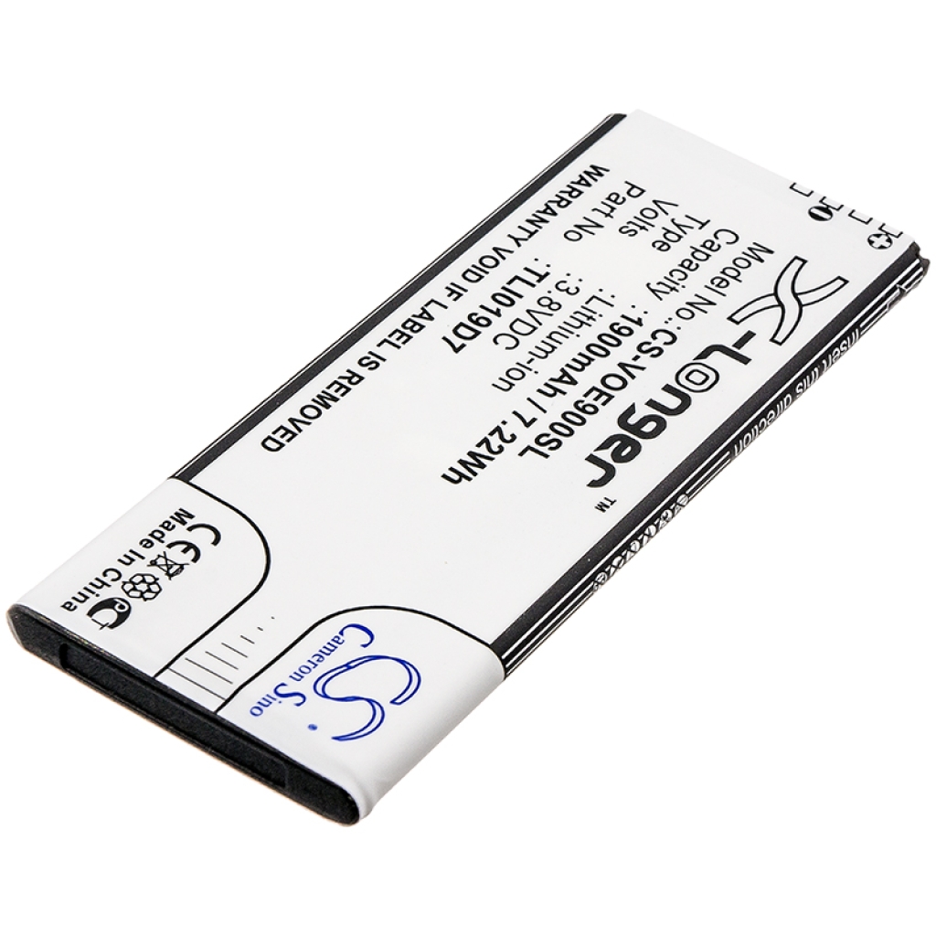 Remplacement de batterie compatible pour TCL TLI019D7