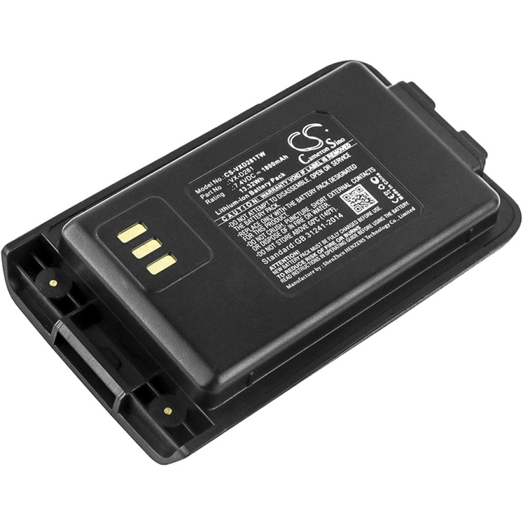 Remplacement de batterie compatible pour Vertex 