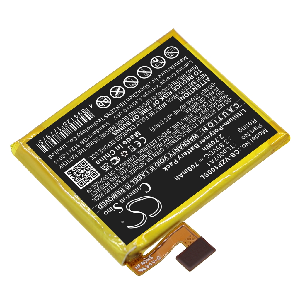 Batterie de téléphone portable Verizon CS-VZP100SL