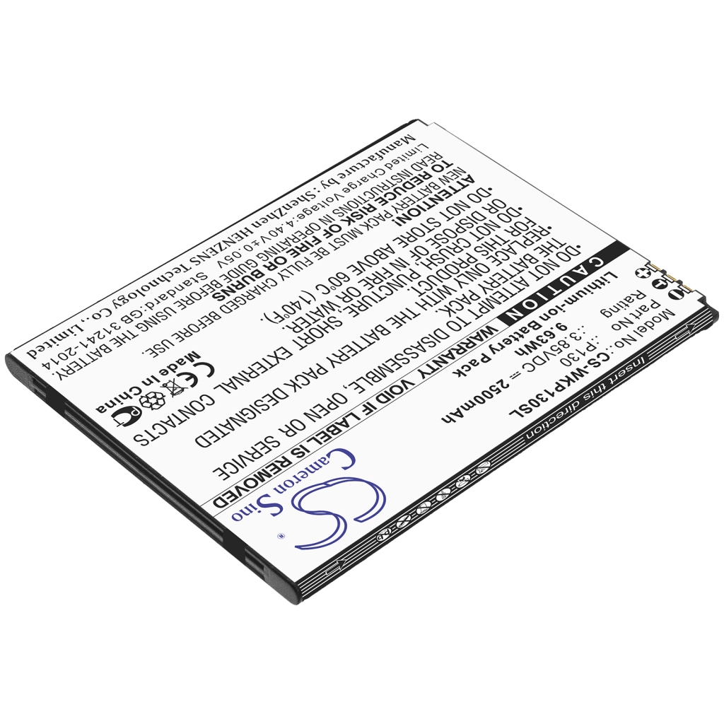 Batterie de téléphone portable Wiko CS-WKP130SL