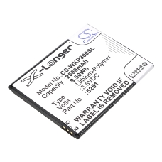 Remplacement de batterie compatible pour Wiko 5251,S104-V02000-000,S104-V02000-001,S104-V02000-012
