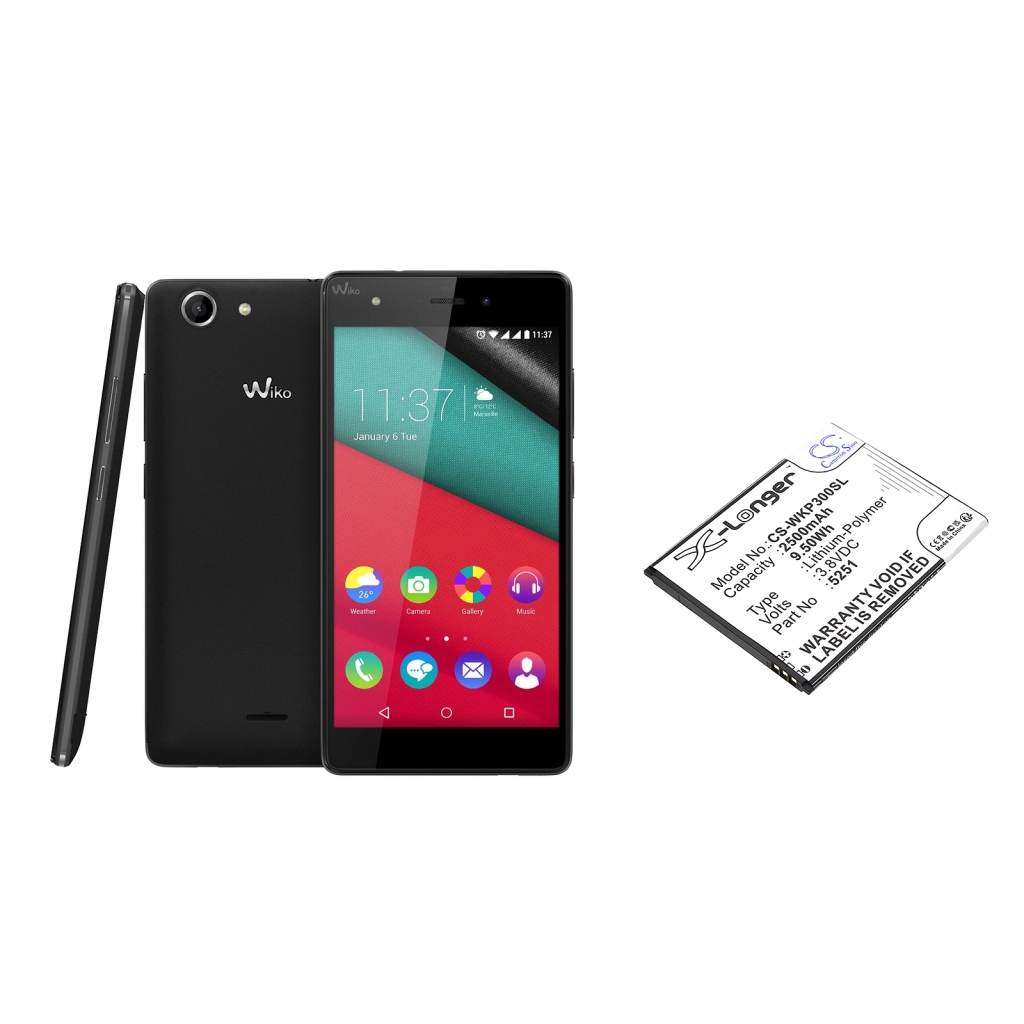 Batterie de téléphone portable Wiko CS-WKP300SL