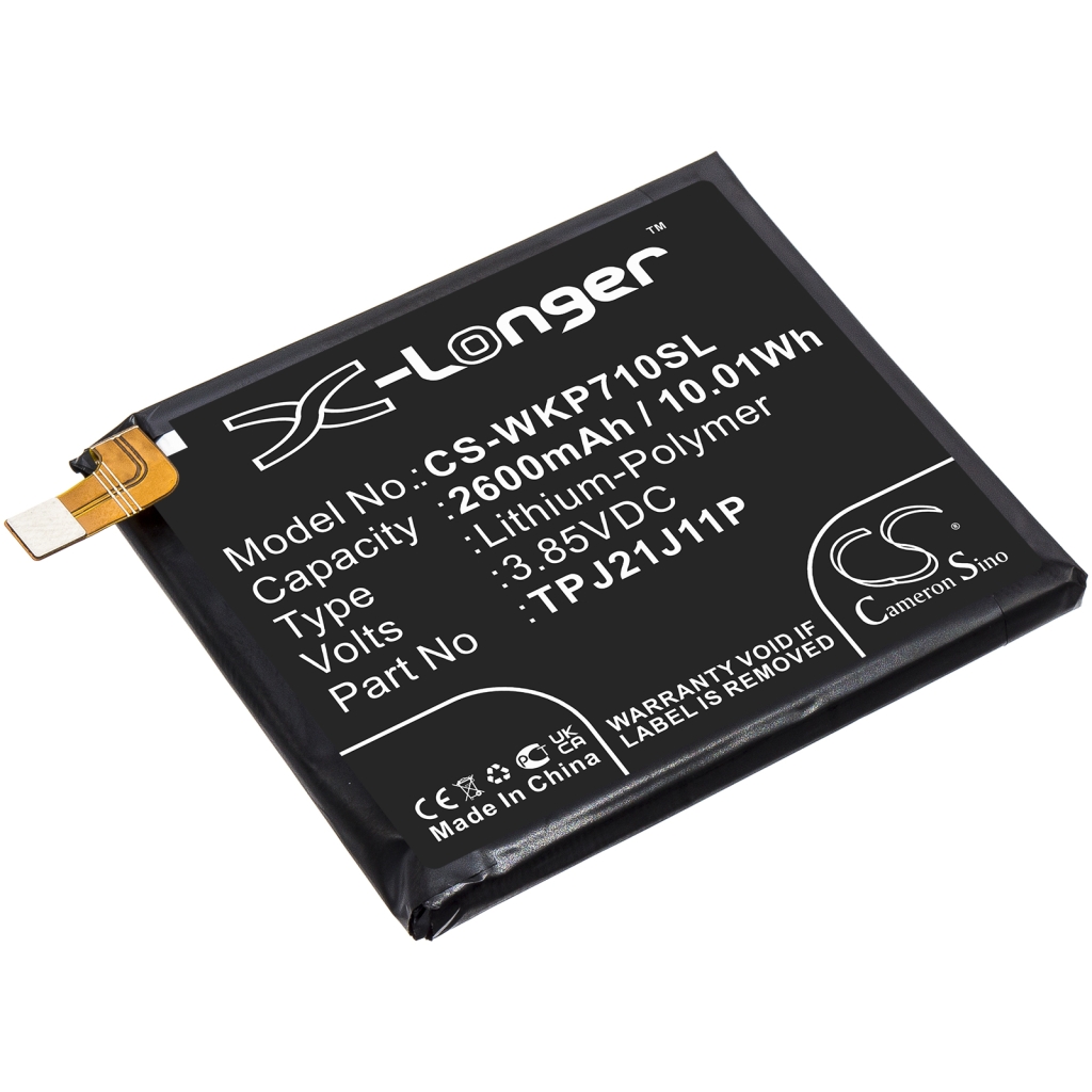 Batterie de téléphone portable Wiko CS-WKP710SL