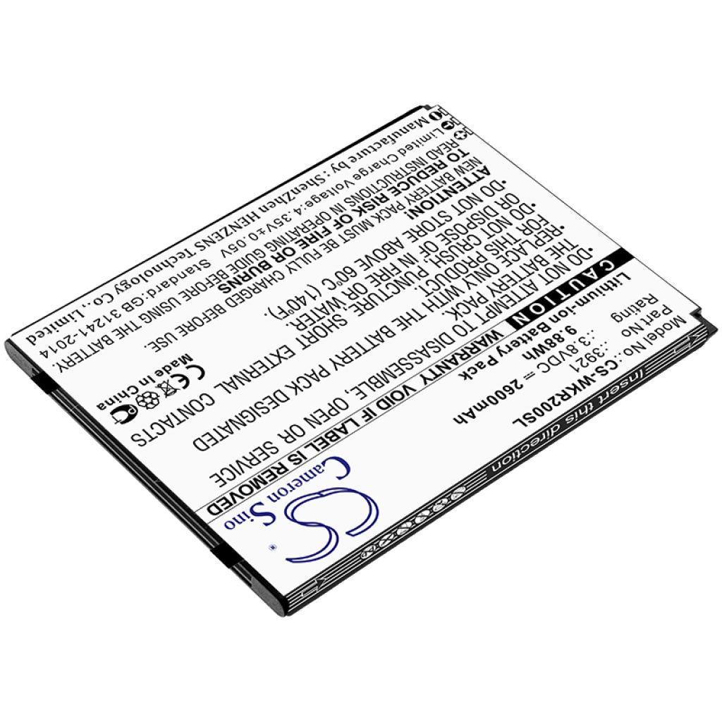 Batterie de téléphone portable Wiko CS-WKR200SL