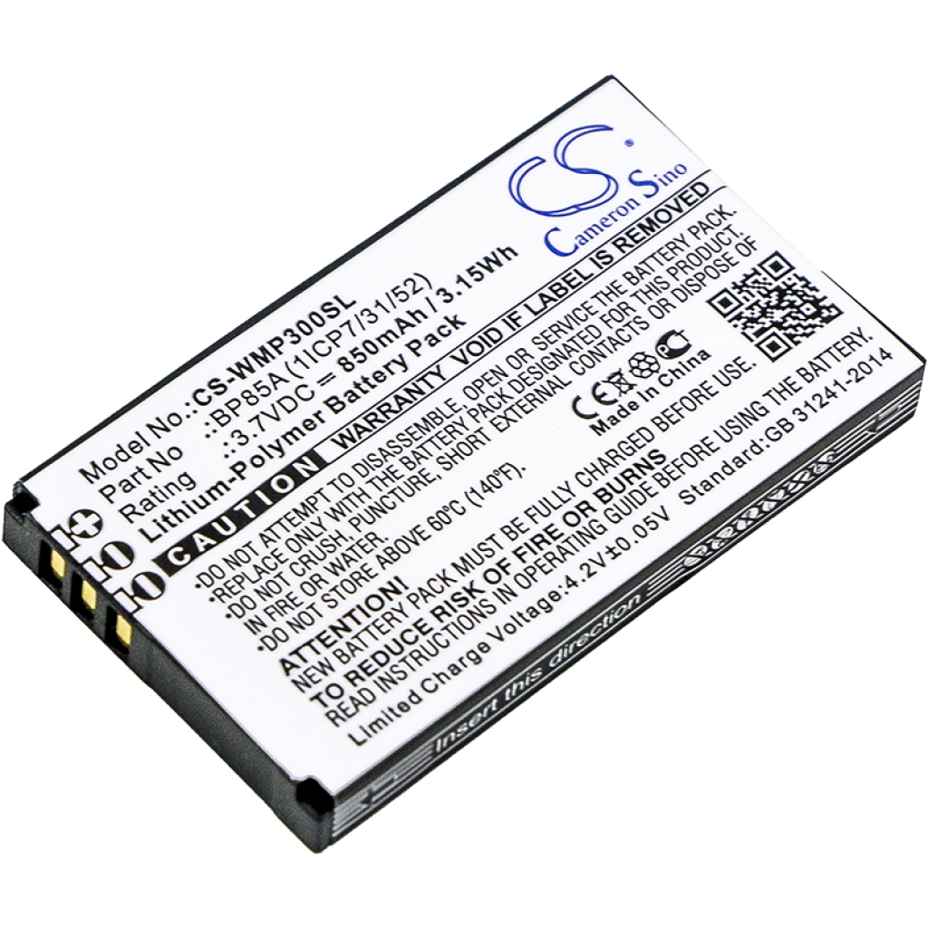 GPS, Batterie de navigation Wm systems CS-WMP300SL