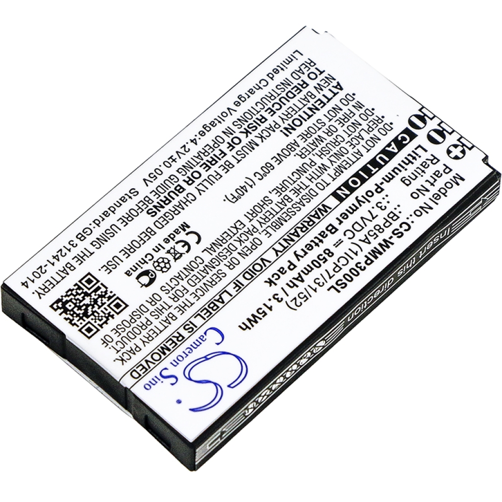 GPS, Batterie de navigation Wm systems CS-WMP300SL