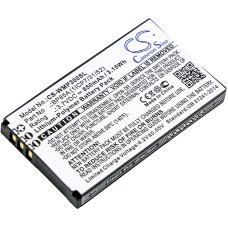 Remplacement de batterie compatible pour Wm systems BP85A (1ICP7/31/52)