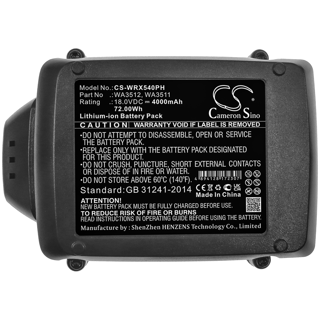 Battery industrial Worx WX163