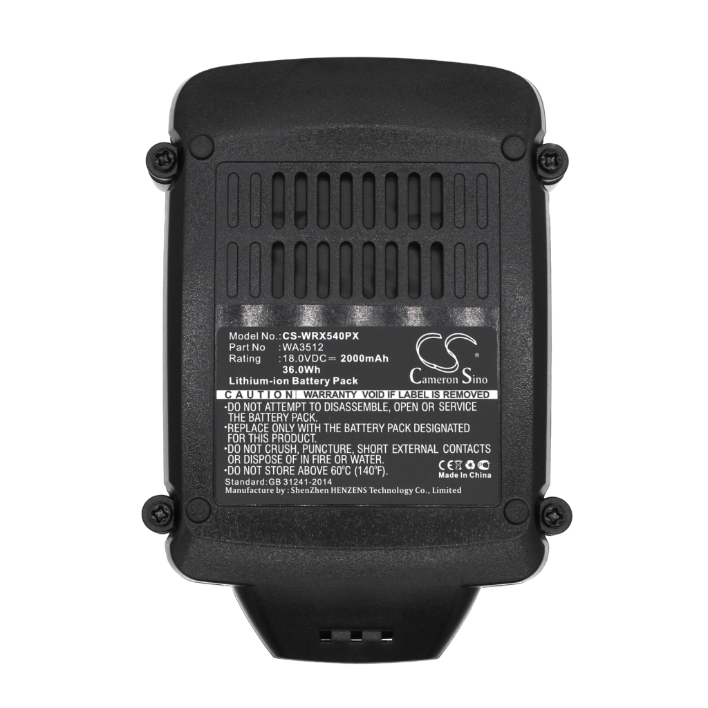 Battery industrial Worx RK2863