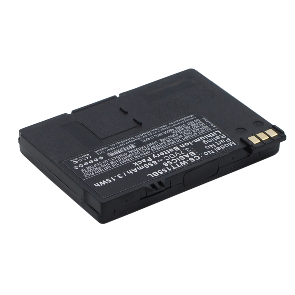 Remplacement de batterie compatible pour Way systems BASIC56