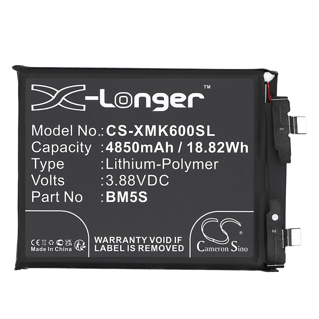 Batterie de téléphone portable Xiaomi CS-XMK600SL