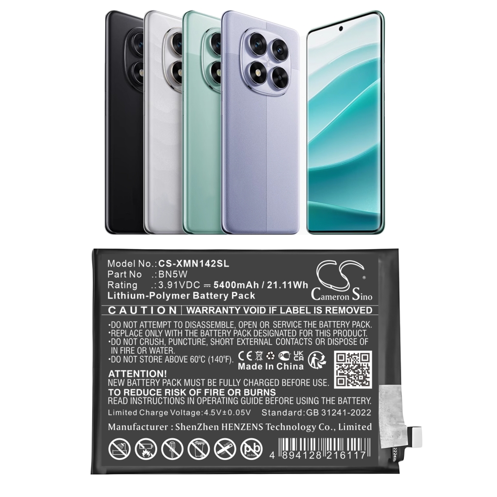 Batterie de téléphone portable Redni CS-XMN142SL