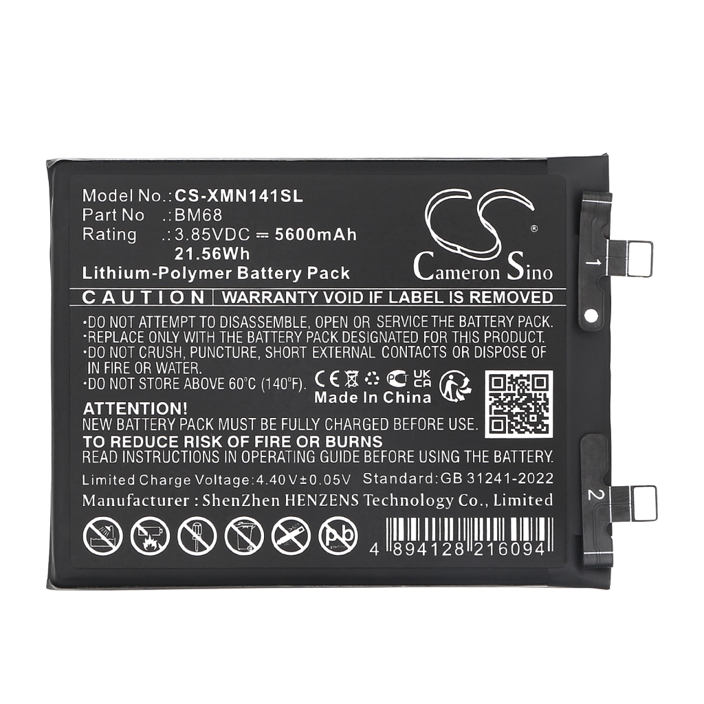 Batteries Remplace BM68