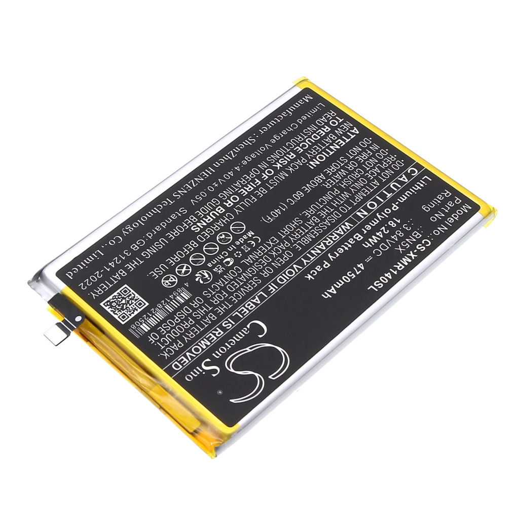Remplacement de batterie compatible pour Xiaomi BN5X