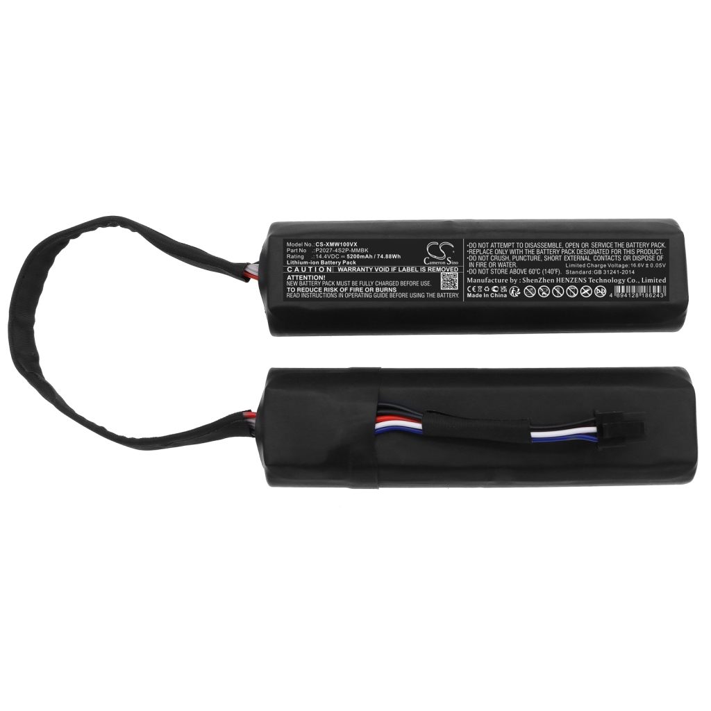 Batteries Remplace P2027-4S2P-MMBK