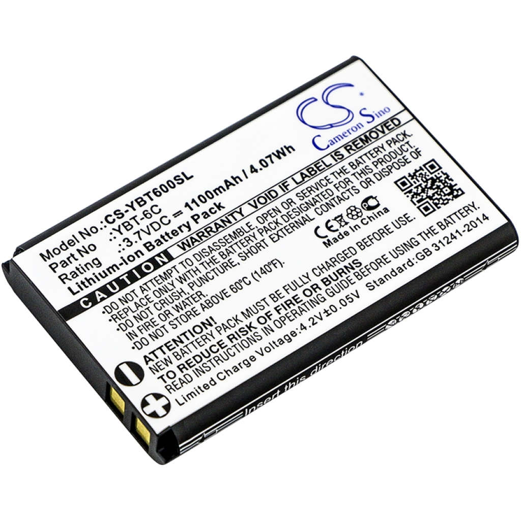 Batteries personnalisées CS-YBT600SL