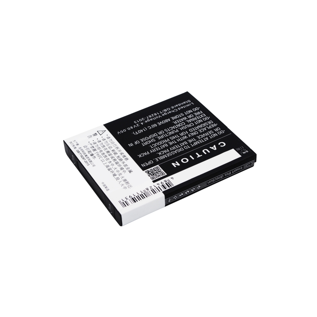 Remplacement de batterie compatible pour ZTE LI3727T42P3H665678