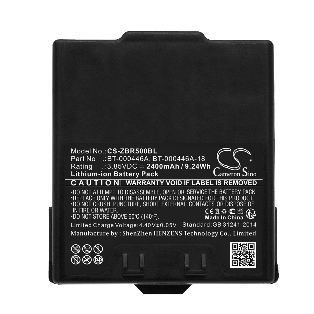 Code à barres, Scanner Batterie du scanner Zebra WR50