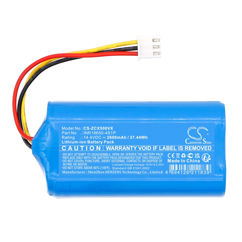 Vacuum Battery Eziclean Aqua connect X500
