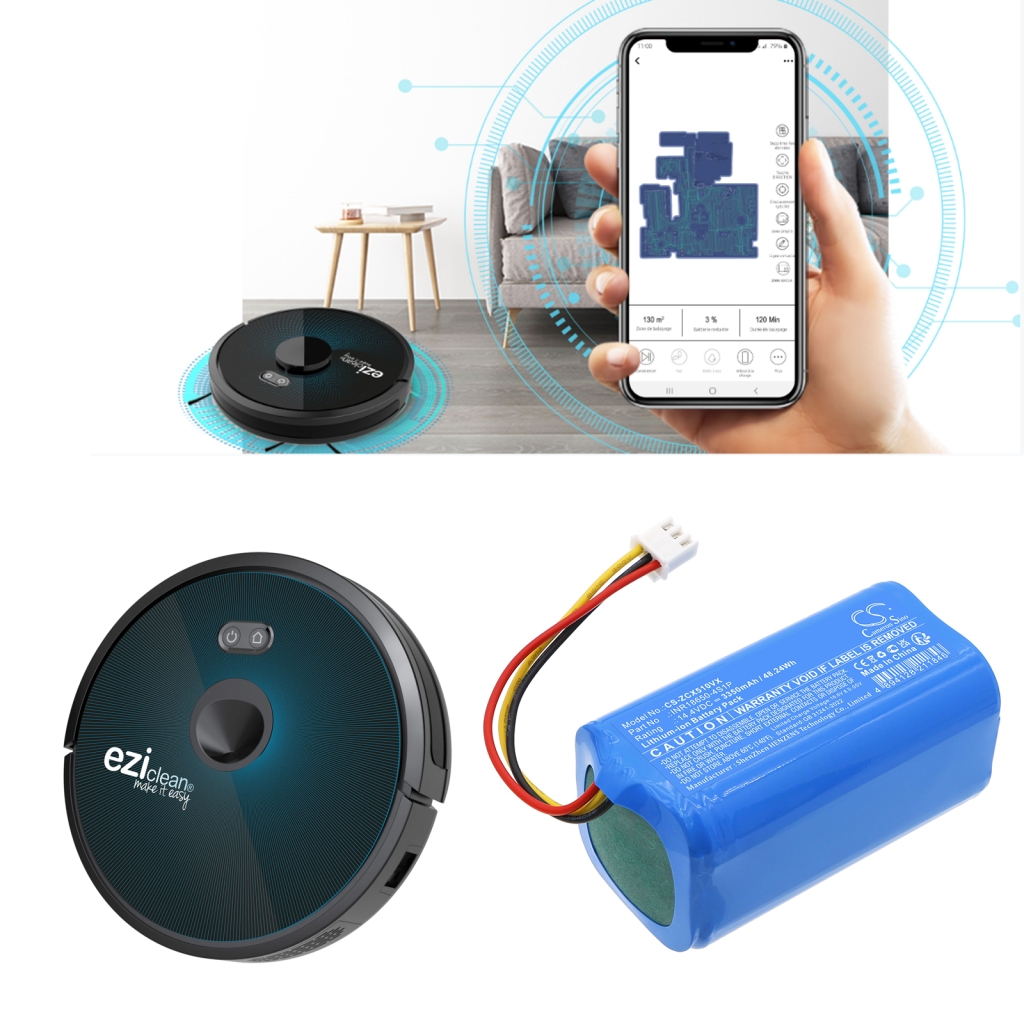 Batterie à vide Robojet CS-ZCX510VX