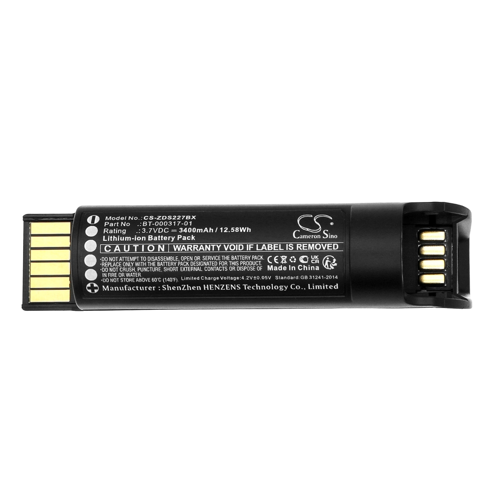 Code à barres, Scanner Batterie du scanner Zebra CR2278-PC
