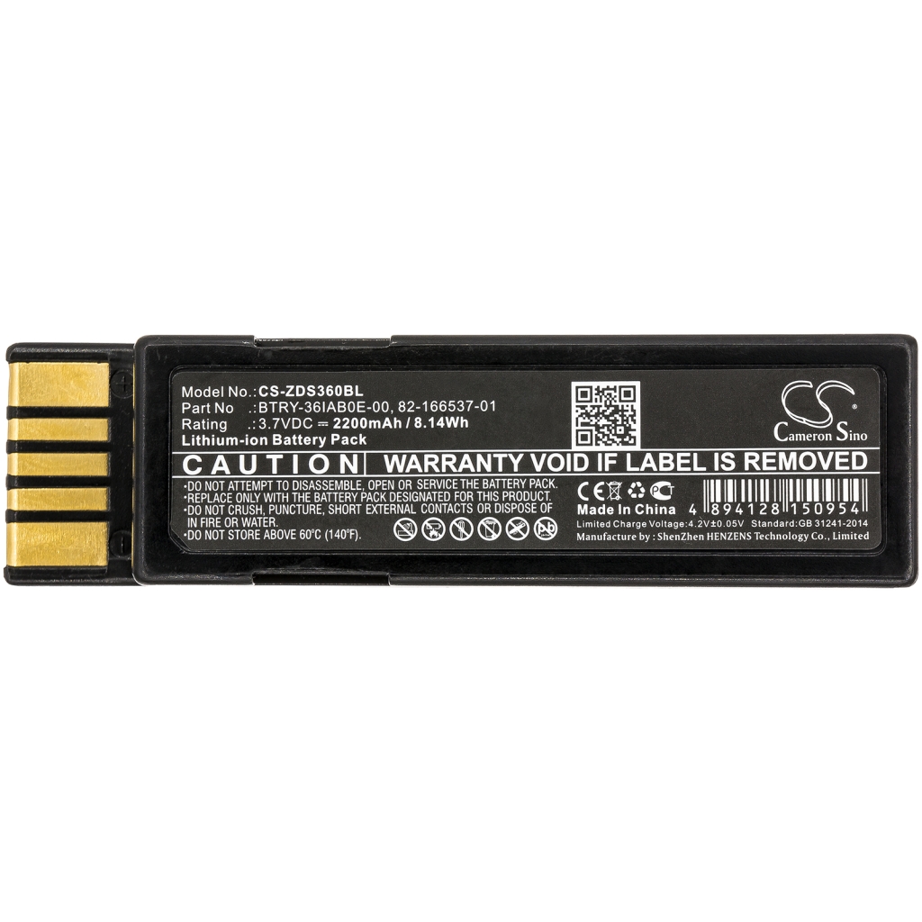 Batteries Remplace 82-166537-01