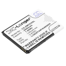 Remplacement de batterie compatible pour ZTE LI3820T44P4H665055