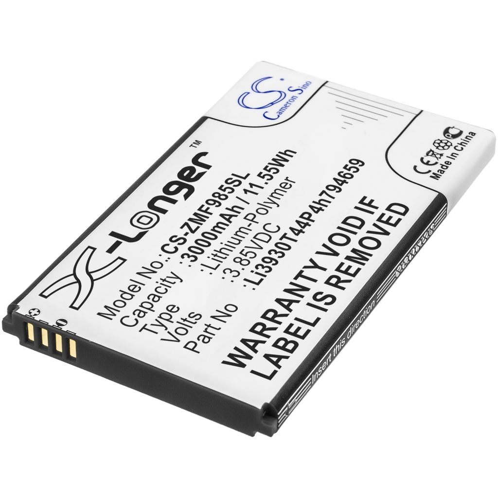 Remplacement de batterie compatible pour ZTE LI3930T44P4H794659