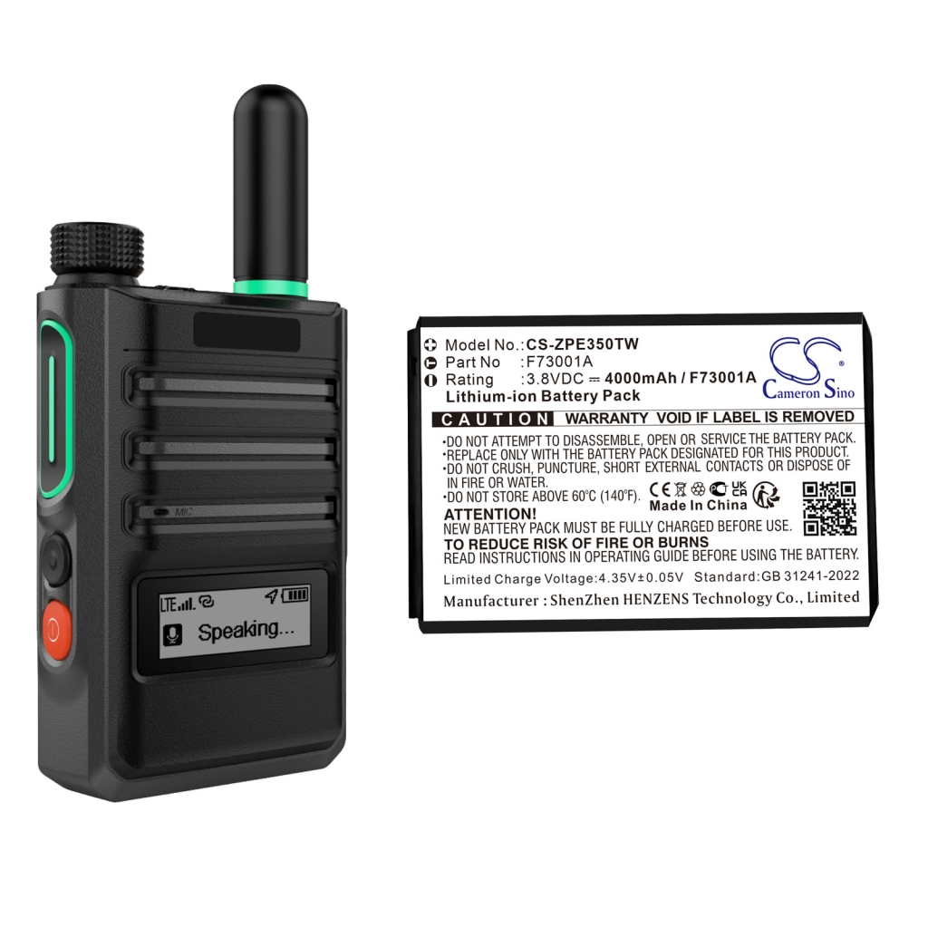 Batterie radio bidirectionnelle Caltta CS-ZPE350TW