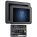 Remplacement de batterie compatible pour Zebra AMME3950