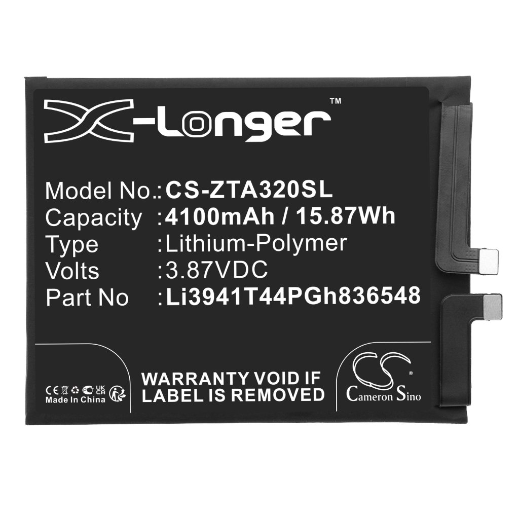 Batterie de téléphone portable ZTE CS-ZTA320SL