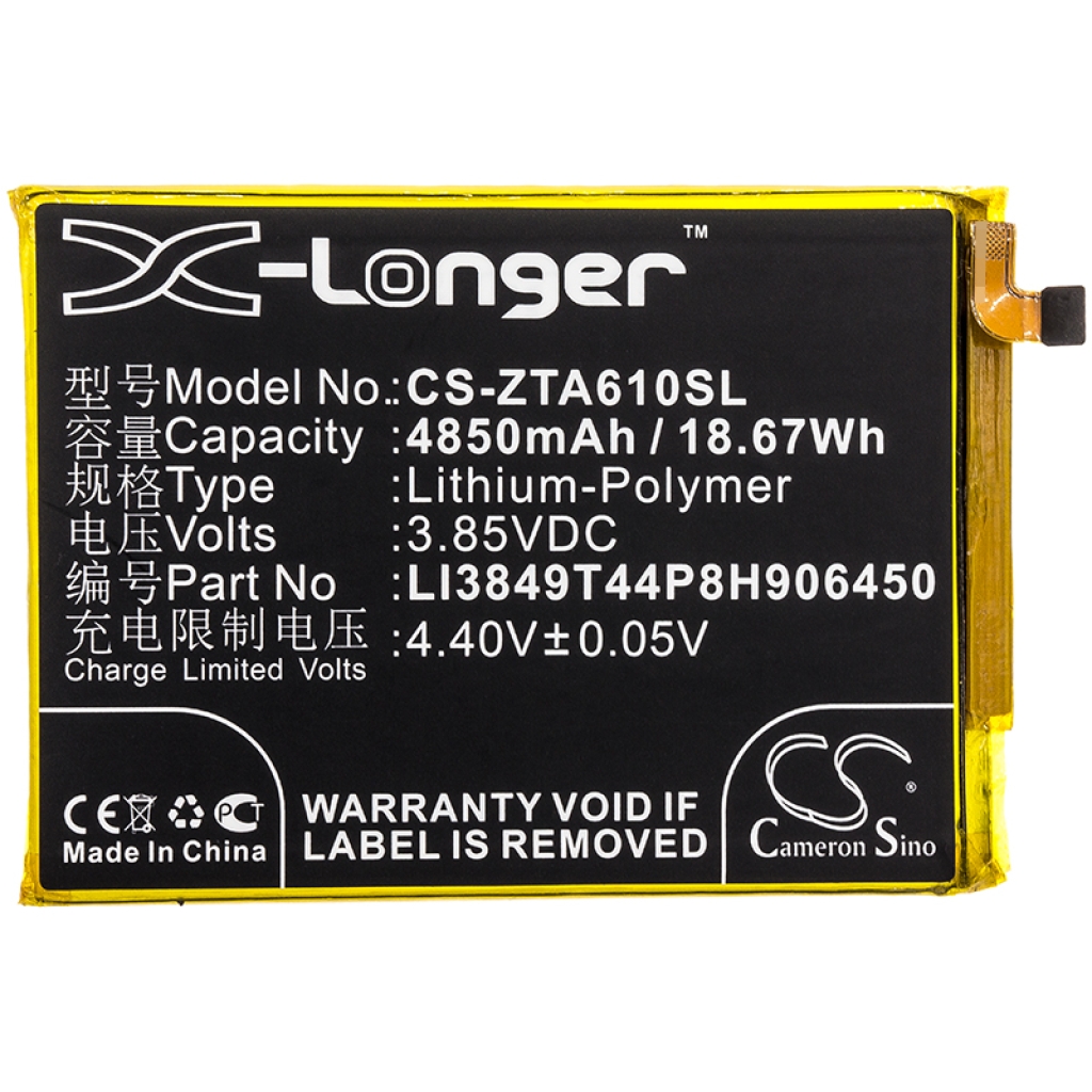 Batteries Remplace LI3849T44P8H906450