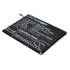 Remplacement de batterie compatible pour ZTE LI3820T43P3H715345,LI3823T43P3H715345