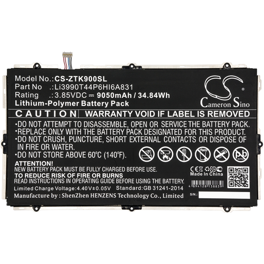 Batteries Remplace Li3990T44P6HI6A831