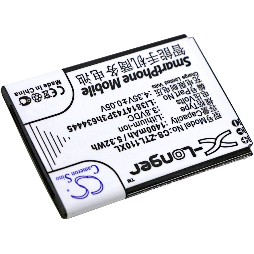 Batterie de téléphone portable ZTE CS-ZTL110XL