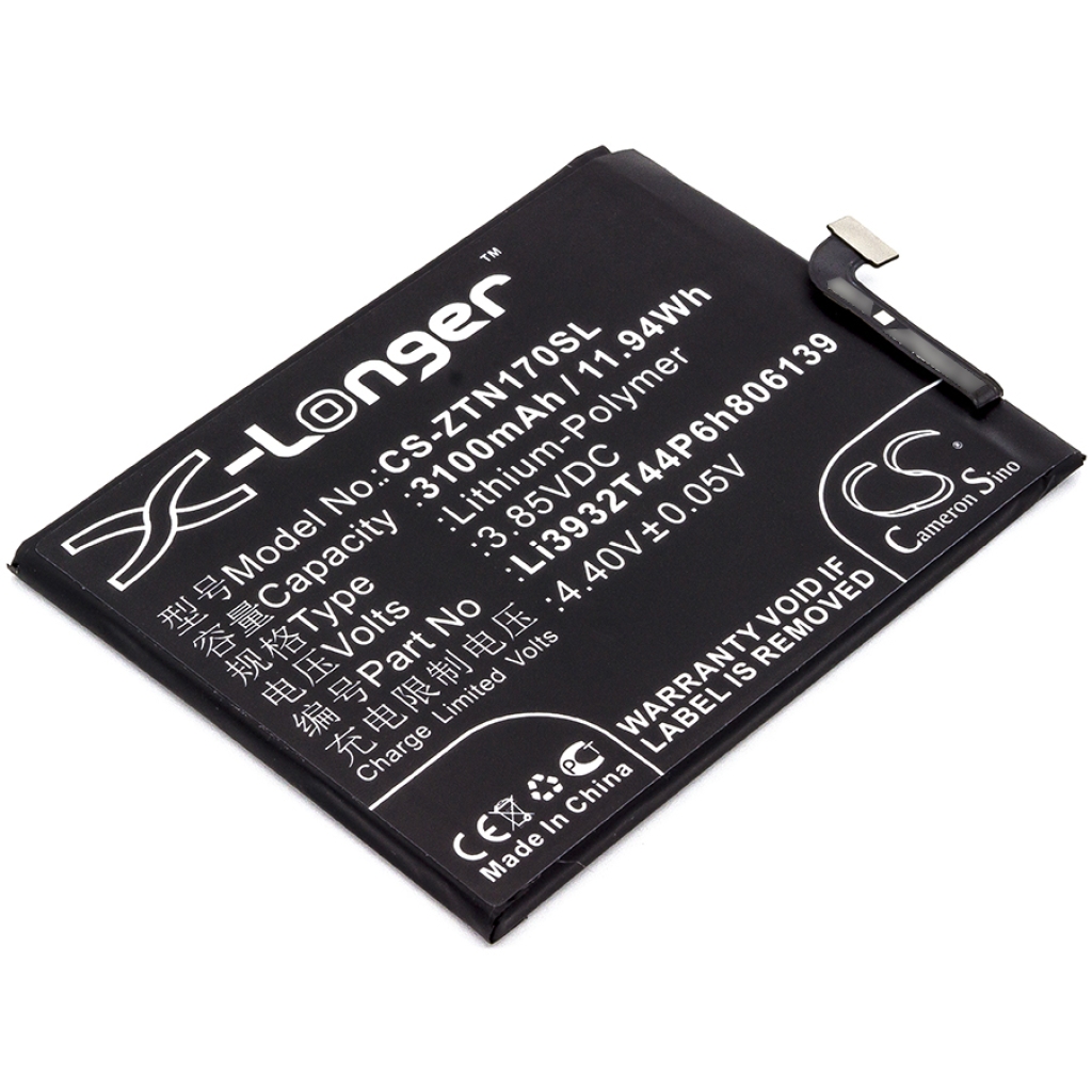 Batterie de téléphone portable ZTE CS-ZTN170SL