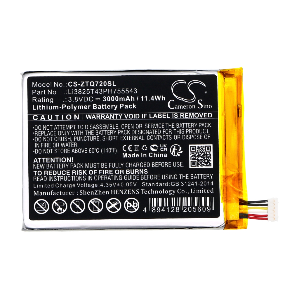 Remplacement de batterie compatible pour AT