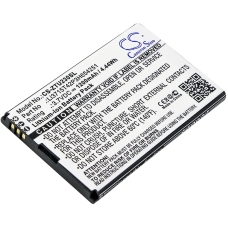 Remplacement de batterie compatible pour Verizon LI3711T42P3H354246,LI3711T42P3H654246,LI3712T42P3H654246H,LI3714T42P3H654251,LI3715T42P3H654251...